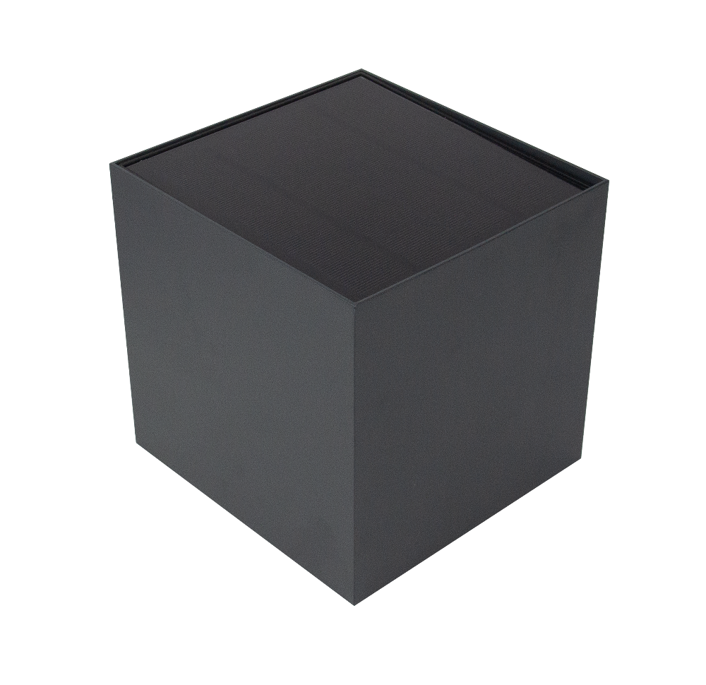 Solar LED Außenleuchte Cube XL CCT 3000K–6000K IP65