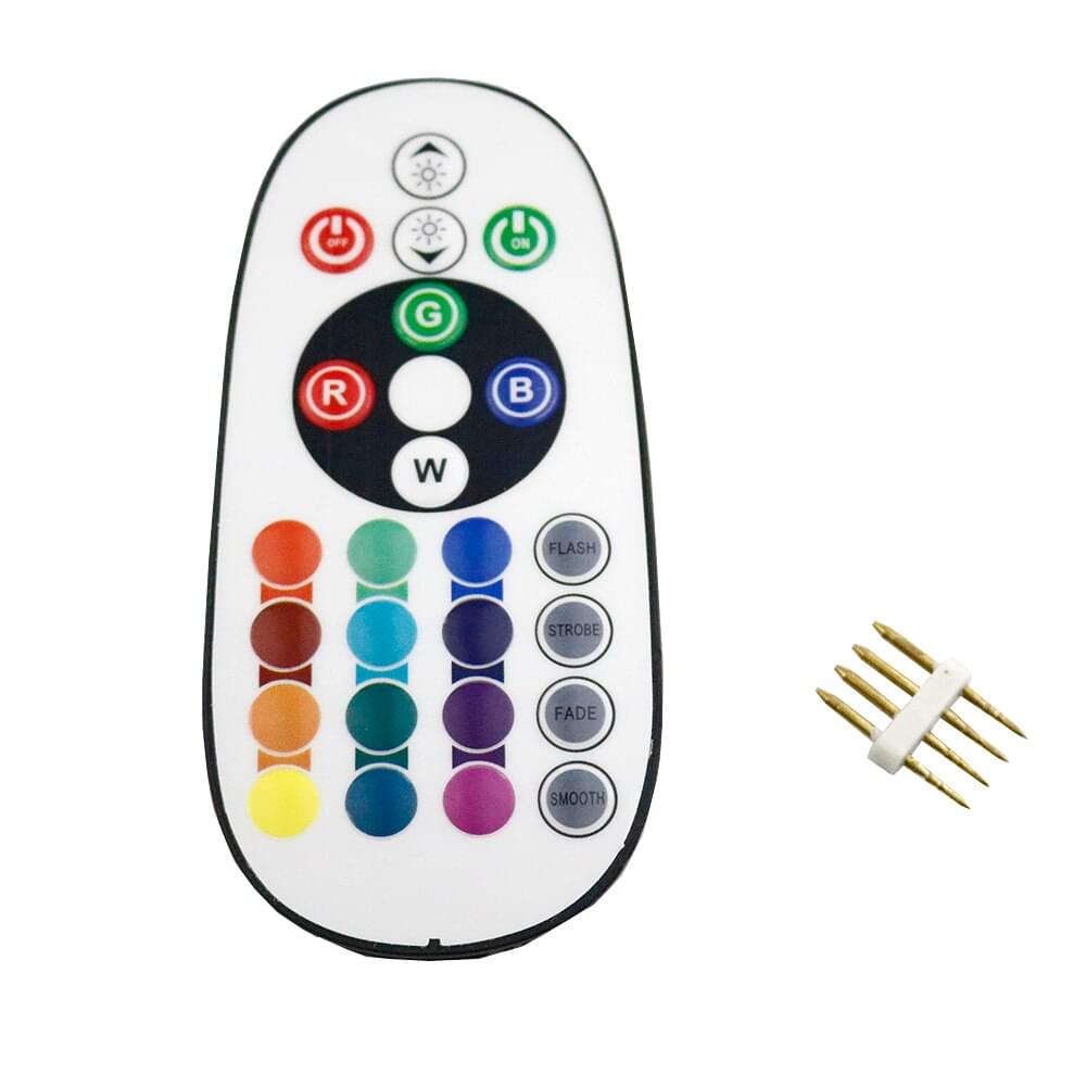 RGB-LED-Fernbedienung – 24 Tasten für volle Kontrolle Ihrer Beleuchtung!