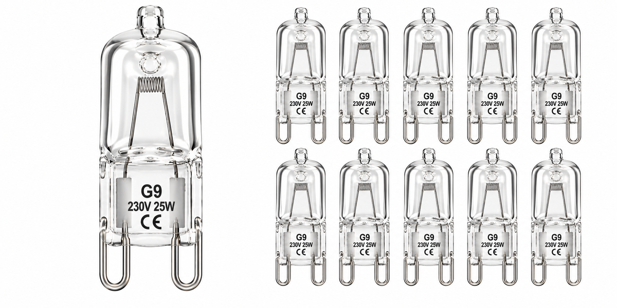 Halogen Birnen G9 18W=25W Eco 10 Stk