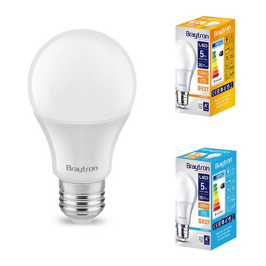LED E27 Birne 5W – Energiesparend, 410 Lumen | Ersatz für 40W Glühbirne