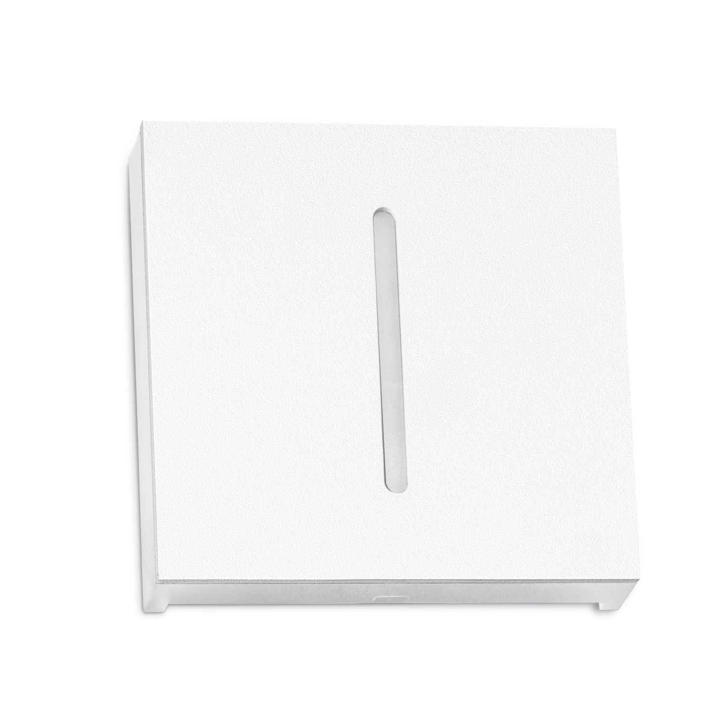 Treppenbeleuchtung - LED Wandeinbauleuchte Schlitz in Weiß