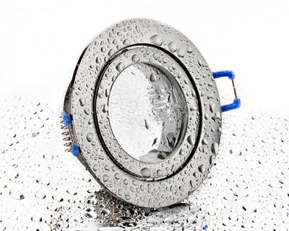 Einbaustrahler Edelstahl mit Klickverschluß Feuchtraum 5W 360 Lumen