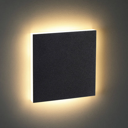 LED-Treppenbeleuchtung 230 V Wandeinbauleuchte mit Rundherumbeleuchtung – Eleganter Rahmen, 360°