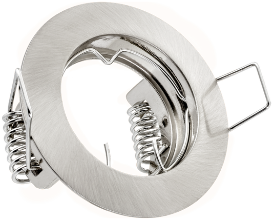 LED Einbauleuchten Edelstahl Optik – Metall Einbaustrahler für präzise Innenbeleuchtung, IP20