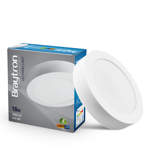 LED Panel 18W=180W=1360 Lumen Aufputz