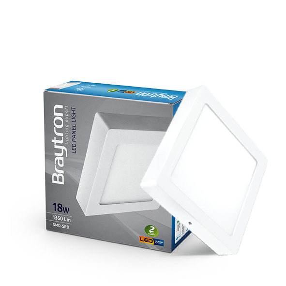 LED Panel 18W=180W=1360 Lumen Aufputz