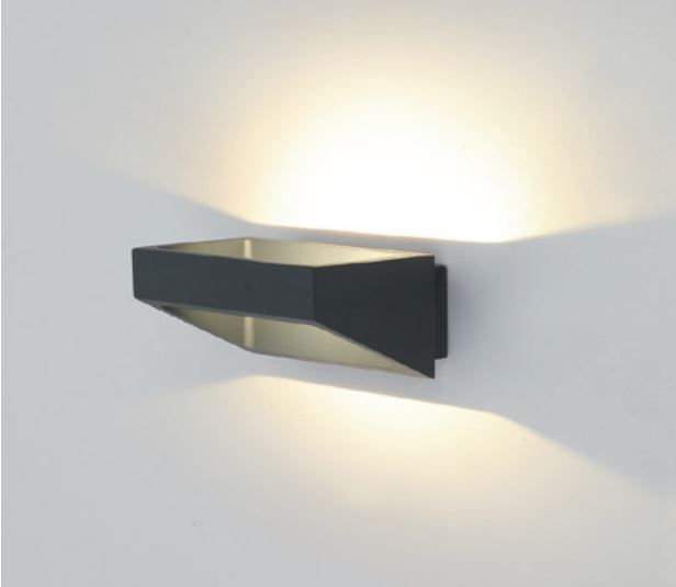 Wandleuchte Solara UP & DOWN 7W 3000K – LED Außenwandleuchte IP54