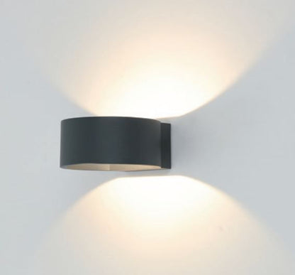 LED Wandleuchte Aero UP & DOWN 6W 3000K – Außenwandleuchte IP54 Anthrazit