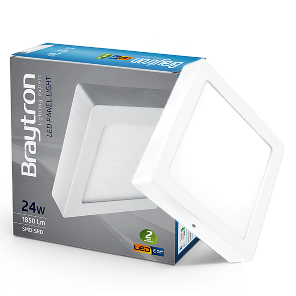 LED Panel 24W=240W=1752 Lumen Aufputz