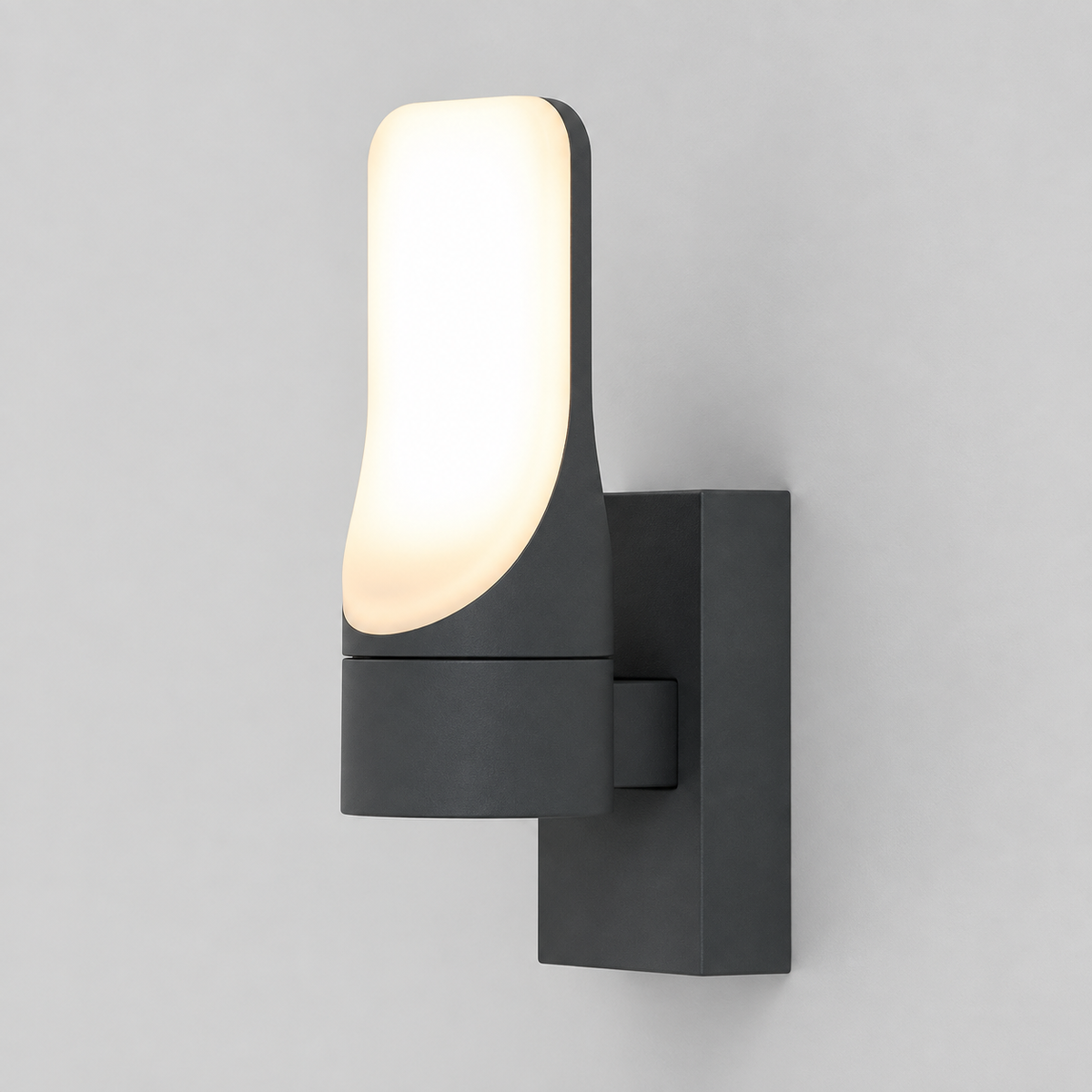 Wandleuchte Cubo 10W 3000K – LED Außenwandleuchte IP54 Anthrazit