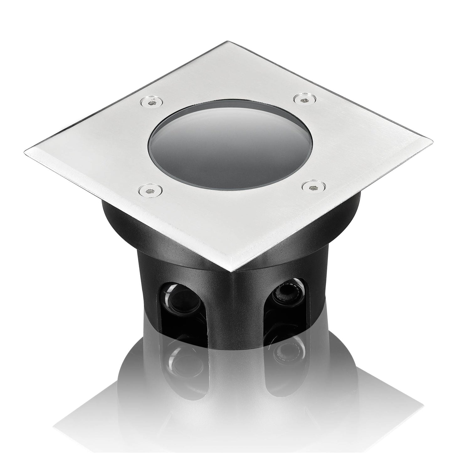 Maße für einen Einbaudurchmesser von 110mm für ein Abdeckmaß von max 120mm Einbautiefe 70mm die Aufbauhöhe beträgt 4mm