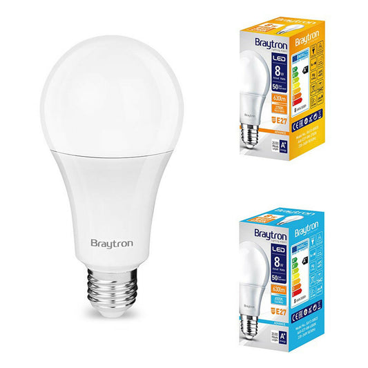 LED Birne E27 8W – Energiesparend, 650 Lumen, Warmweiß & Kaltweiß | Ersatz für 60W