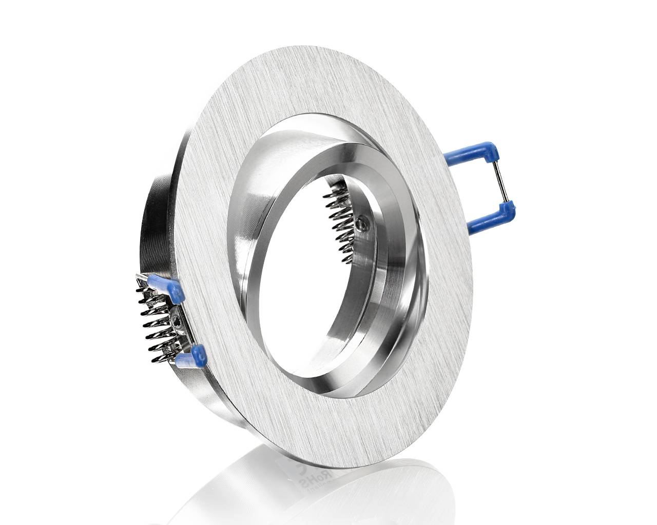 LED-Einbaustrahler Aluminium Bi-Color-Optik – GU10 Fassung, 5W, 410 Lumen, Direktanschluss 230V