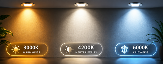 LED Lampe GU10 5W – 120° Abstrahlwinkel 230V Vollglas