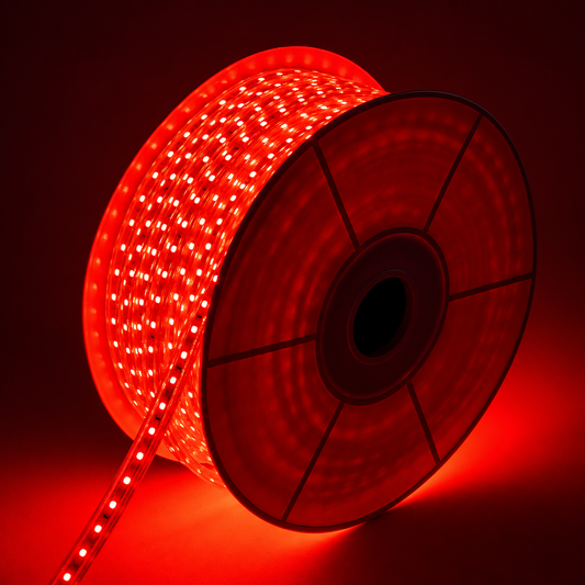 LED Strip 220V Rot – SMD 5050 dimmbar