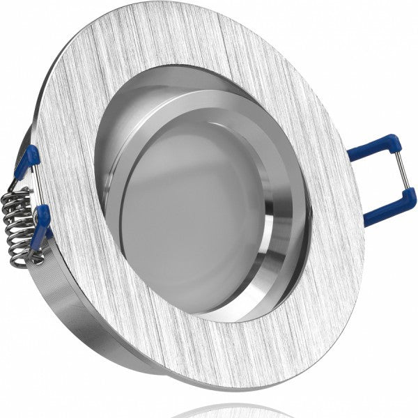 Einbaustrahler Aluminium Rund Bicolor mit Klickverschluß 68mm