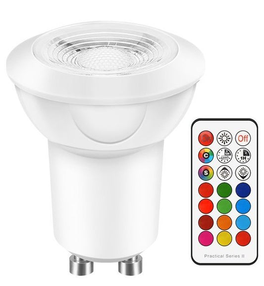 Led Gu 10 RGB 3W 240 Lumen