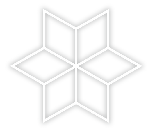 LED Hexagon, 6 Waben, Kaltweiß 6500K, 14.652 Lumen, 230V, Werkstatt LED Beleuchtung..