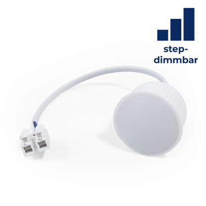 LED-Modul McShine "PL-55" 5W, 440Lumen, 230V, 50x25mm, warmweiß, step-dimmbar.