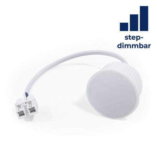 LED-Modul McShine "PL-55" 5W, 440Lumen, 230V, 50x25mm, warmweiß, step-dimmbar.