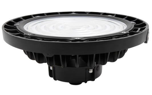 LED-UFO-Hallenstrahler McShine "UFO-159" 150 W – 21.000 lm, 4000 K, IP66, 90° Abstrahlwinkel.