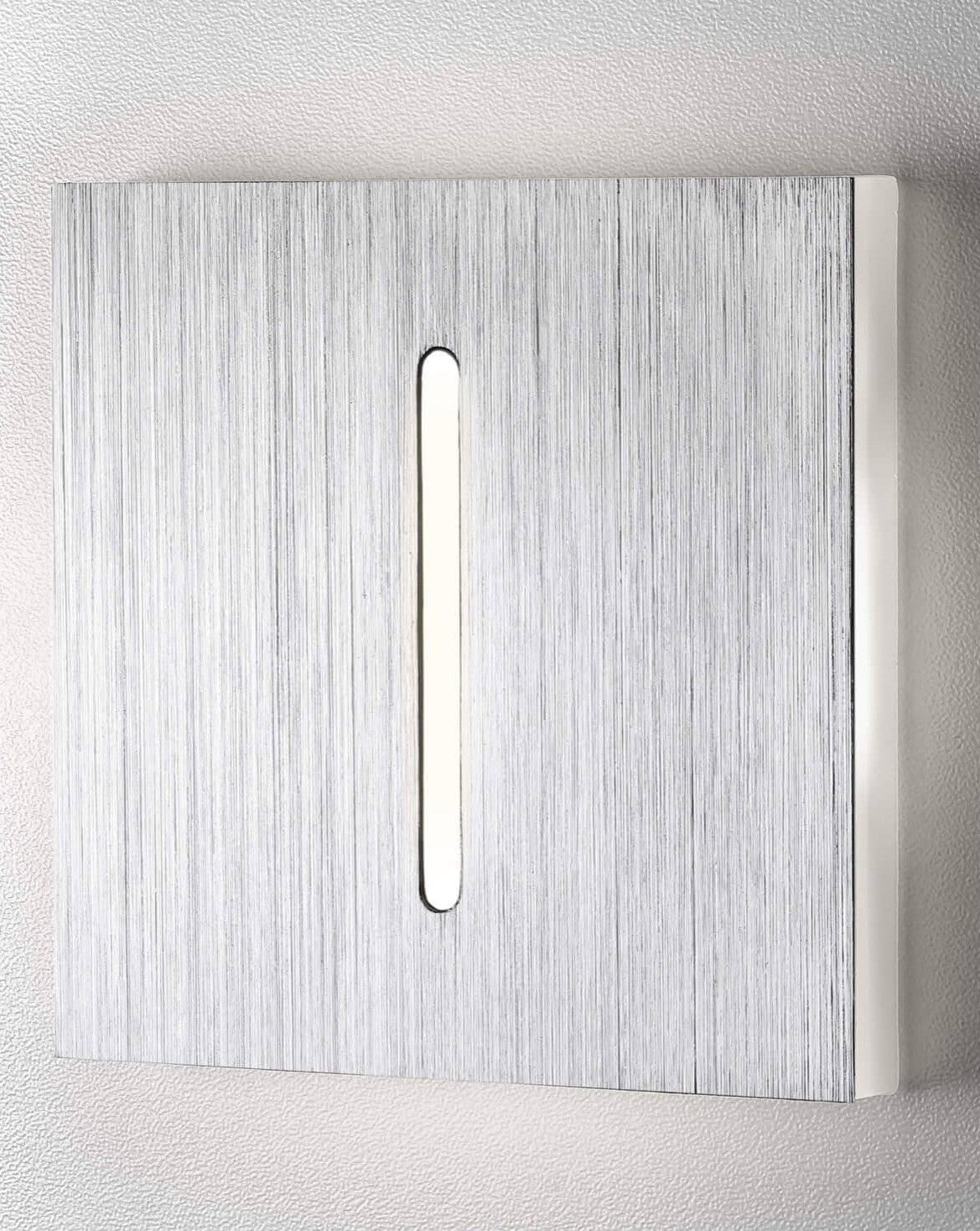 Treppenbeleuchtung - LED Wandeinbauleuchte Schlitz in Aluminium
