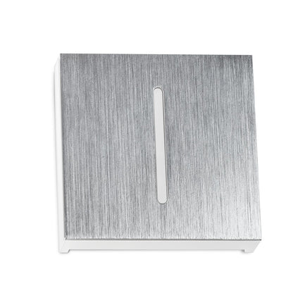 Treppenbeleuchtung - LED Wandeinbauleuchte Schlitz in Aluminium