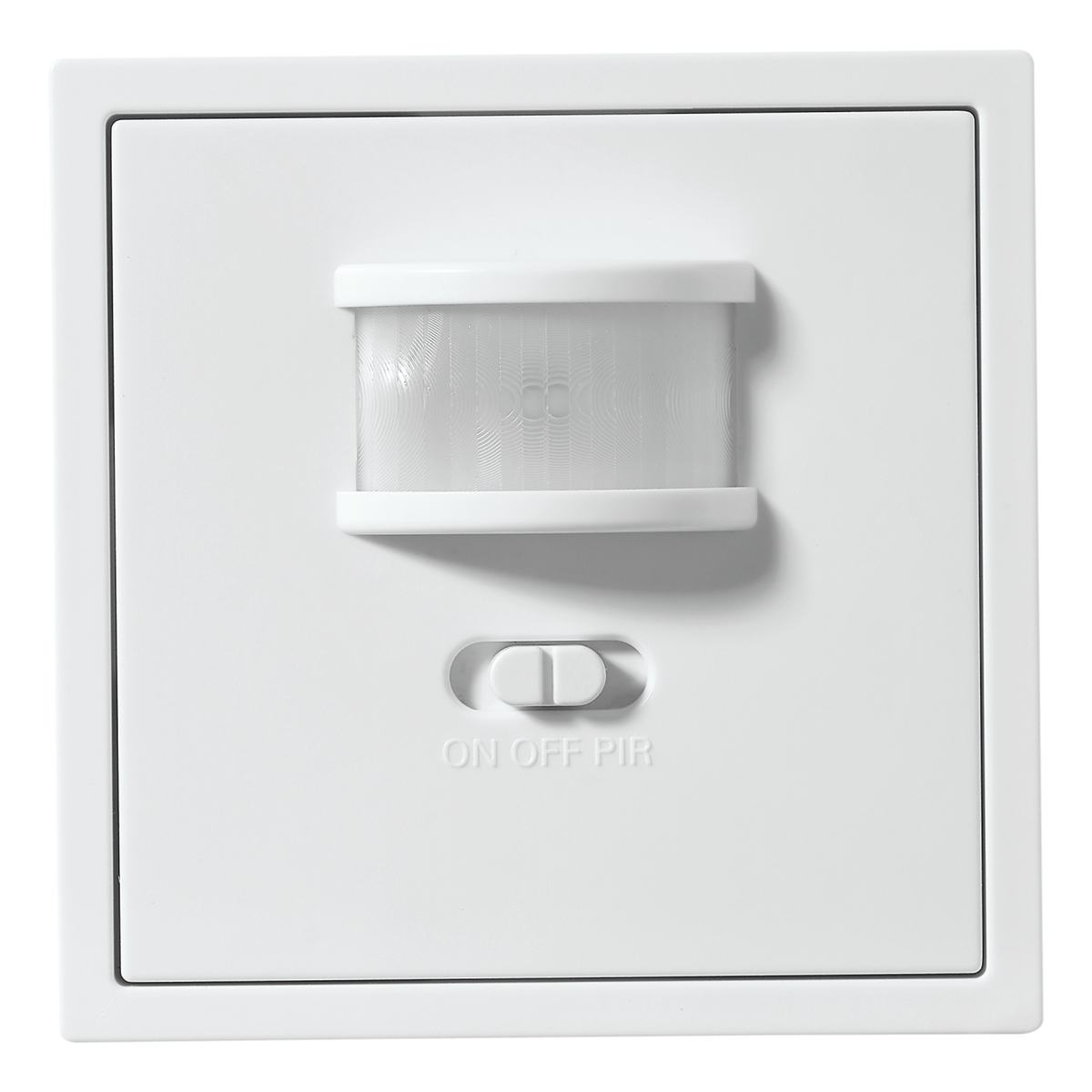 McPower Shallow Line Bewegungsmelder Weiß Unterputz – LED geeignet.