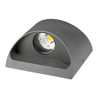LED Wandleuchte UpDown Alu Antrazit inkl.2 x 5W IP54