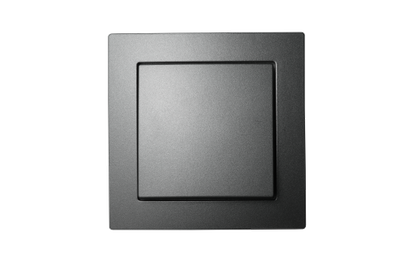 Wechselschalter McPower "Flair", IP44, 250V~/10A, UP, anthrazit, Steckanschluss.
