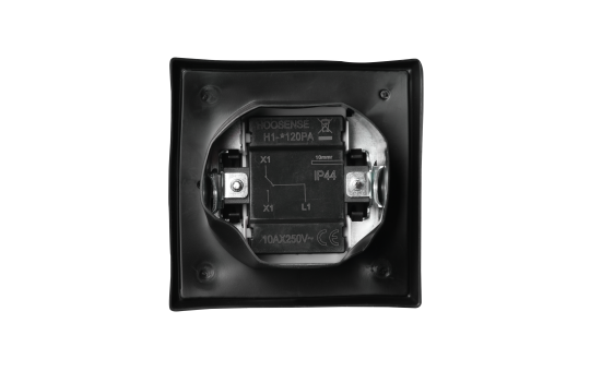 Wechselschalter McPower "Flair", IP44, 250V~/10A, UP, anthrazit, Steckanschluss.