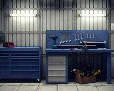 LED Feuchtraumleuchte 18W 60cm IP 65 Feuchtraumlampe Garage,Keller Werkstatt Neutralweiß