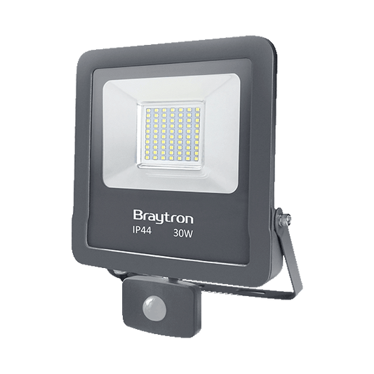 30 W LED Flutlicht – 2400 Lumen, IP65, Aluminium, Kaltweiß, Slim-Design, langlebig