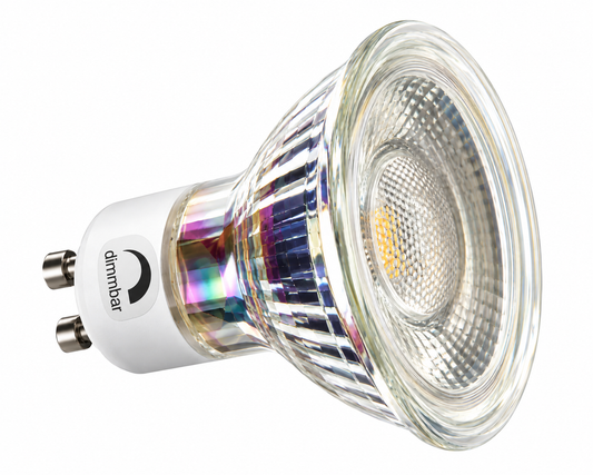 GU10 LED Lampe 5W Dimmbar – 45° Glasreflektor, Warmweiß & Neutralweiß, 230V