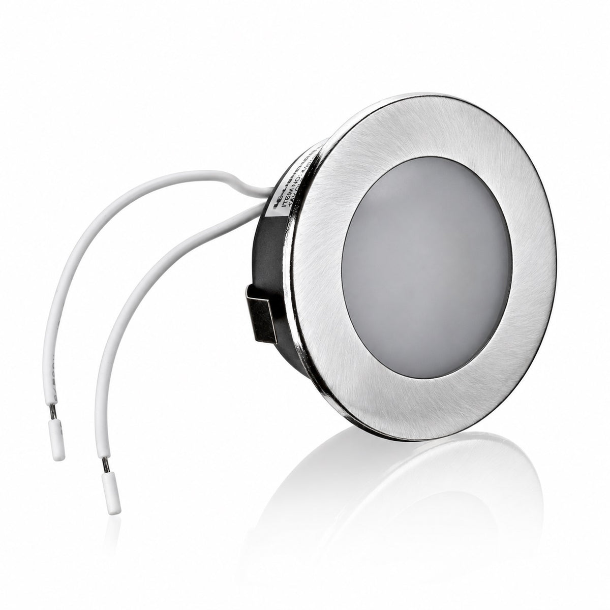 Halogen Möbeleinbauleuchte G4 20W – Eisengebürstet
