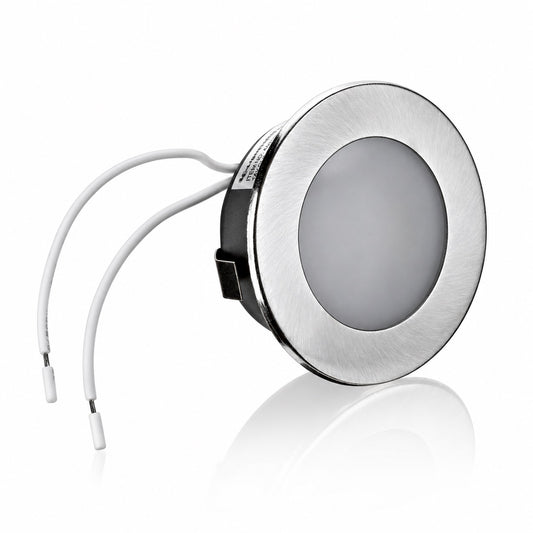 Halogen Möbeleinbauleuchte G4 20W – Eisengebürstet