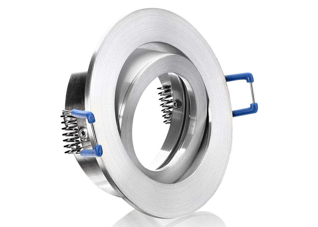 Einbaurahmen aus Aluminium Feinschliff Rund