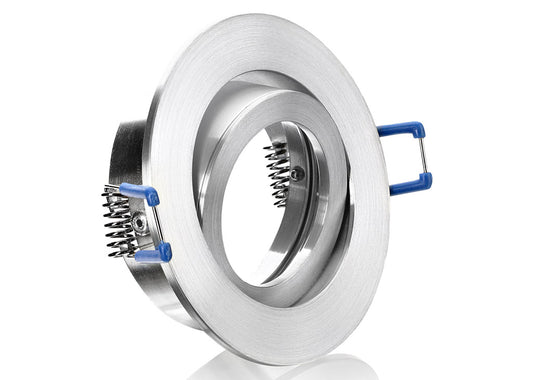 Einbaurahmen aus Aluminium Feinschliff Rund