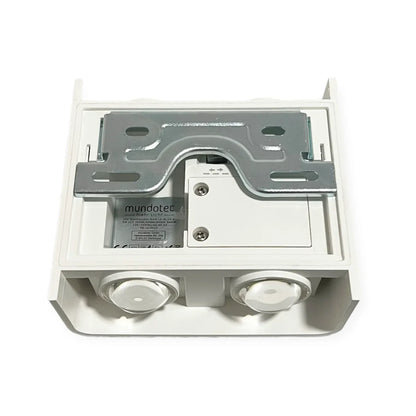 LED-Außenwandleuchte Weiß & Schwarz – Up & Down Effekt, CCT 3in1