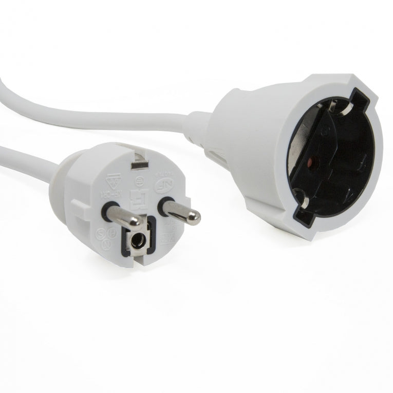 Verlängerungskabel Weiß 2m