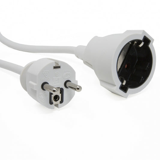 Verlängerungskabel Weiß 2m